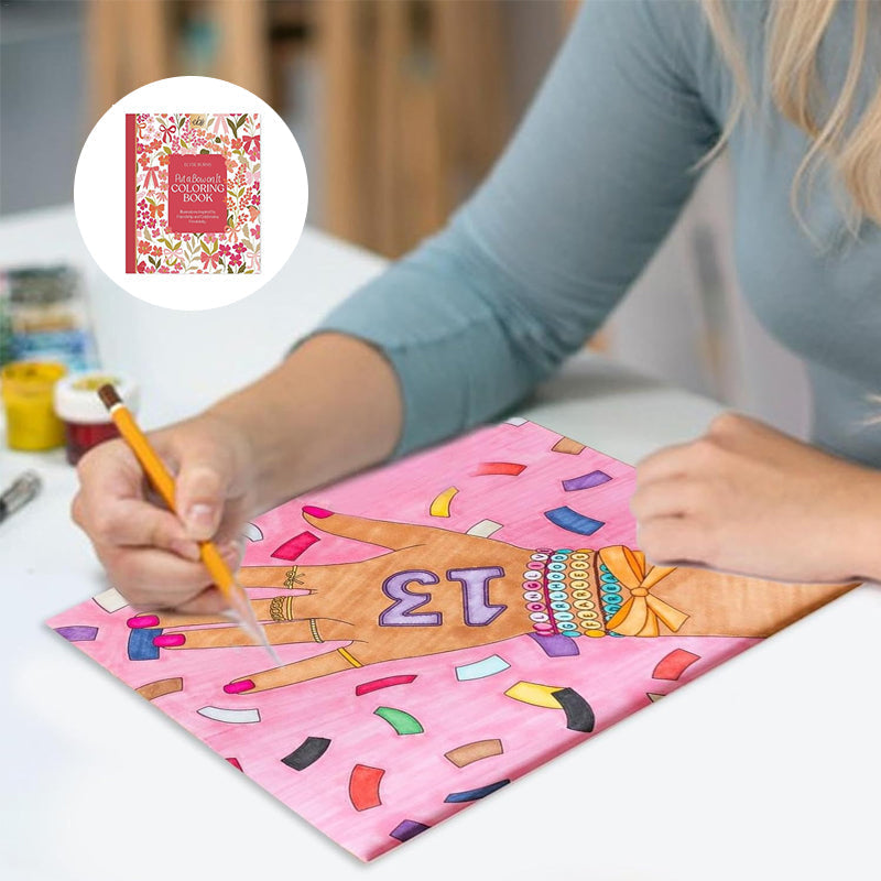 Put A Bow On It Coloring Book