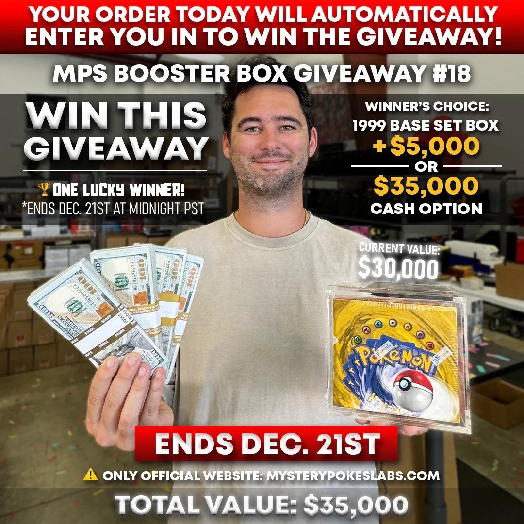 Starter Pokémon Mystery Box and Golden Ticket