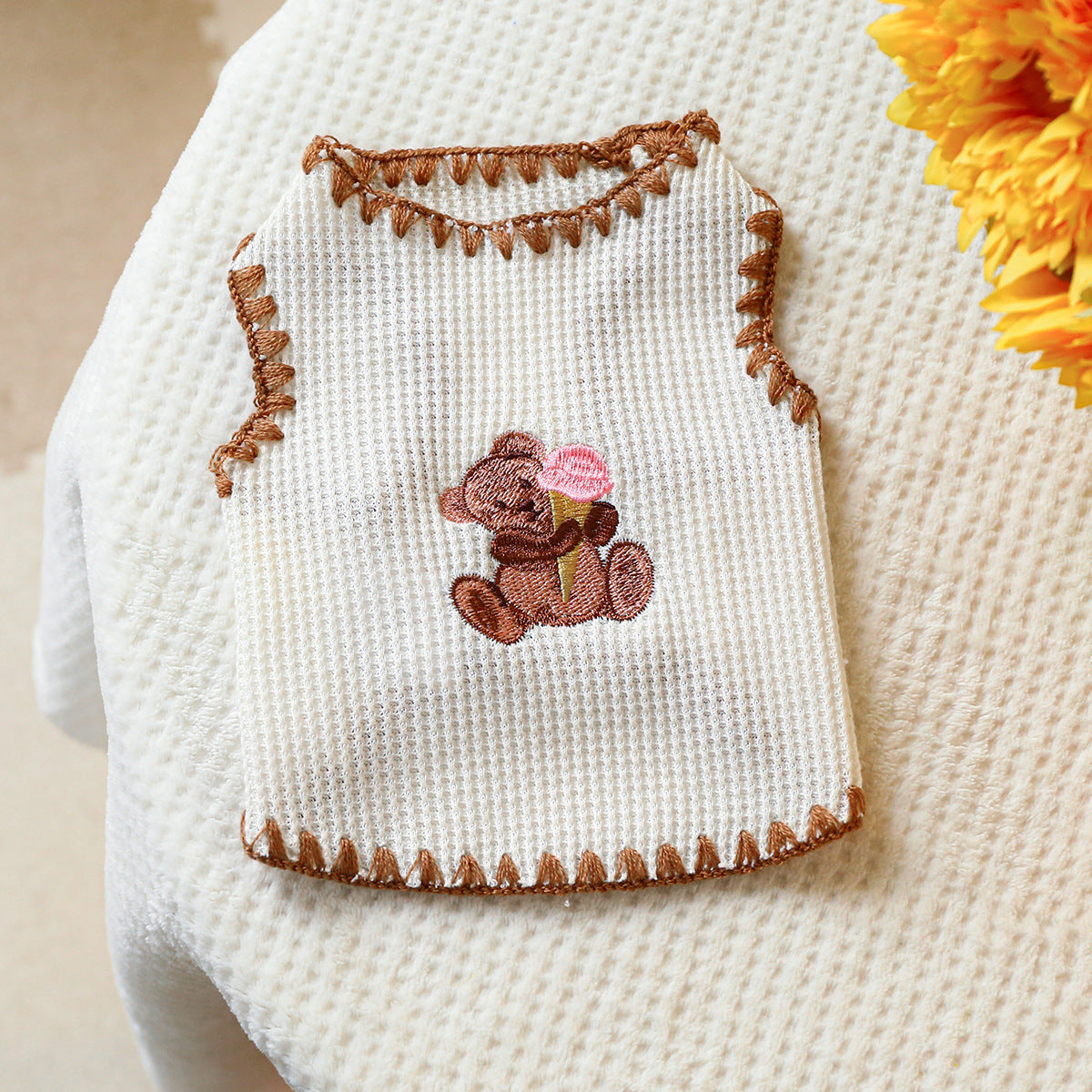 Ice Cream Bear Dog Cat Vest