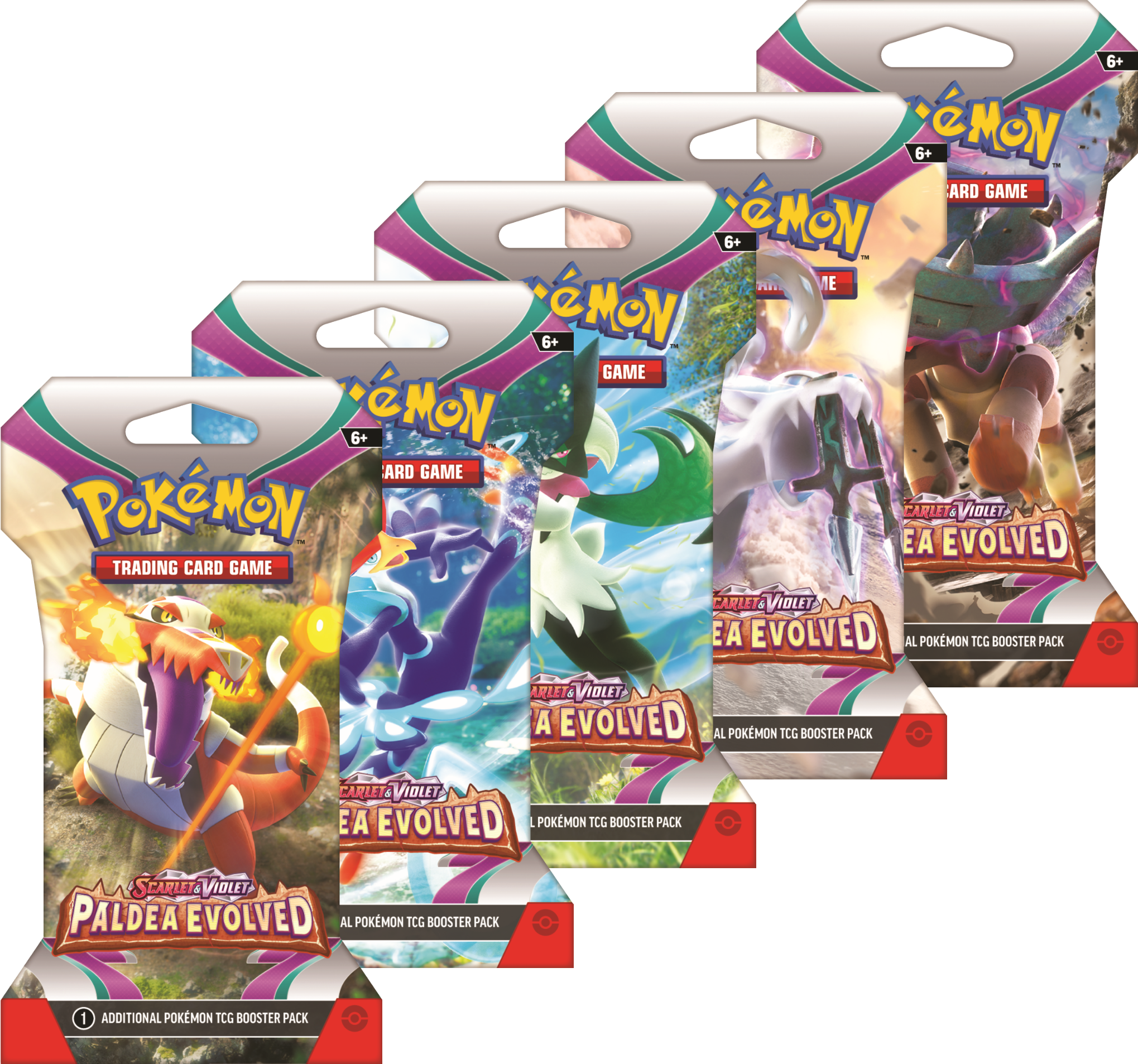 Pokémon: Scarlet and Violet - Paldea Evolved Sleeved Booster Pack
