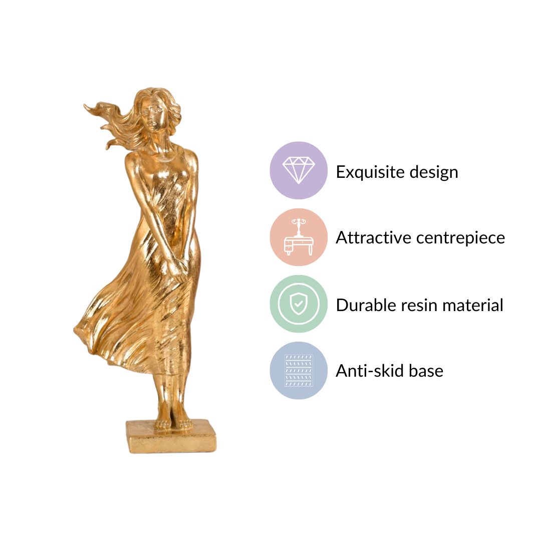 Golden Girl Statue Large