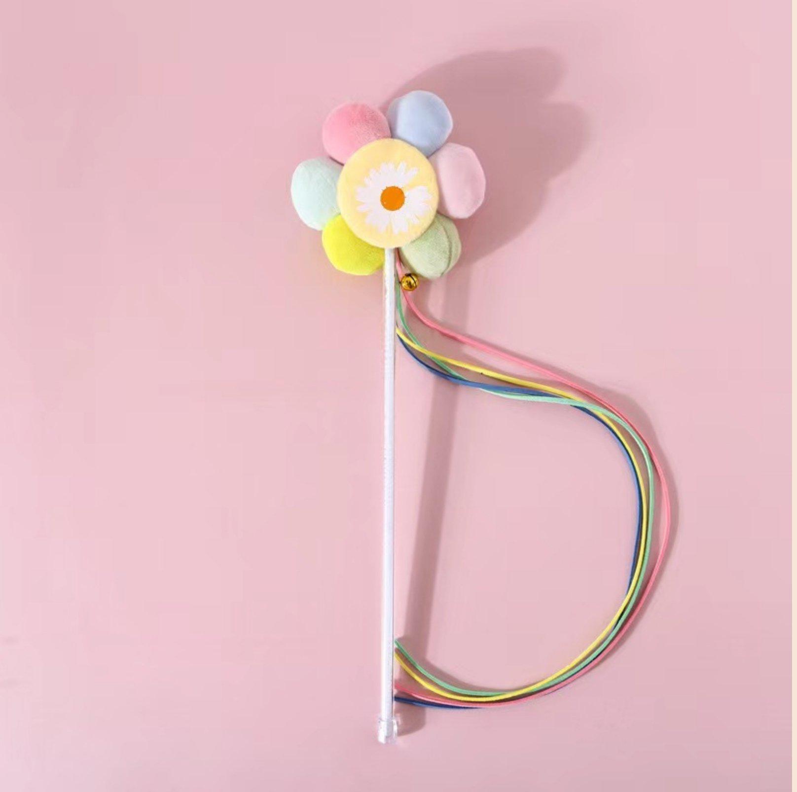 Starfish Sunflower Plush Cat Sticks Cat Toys