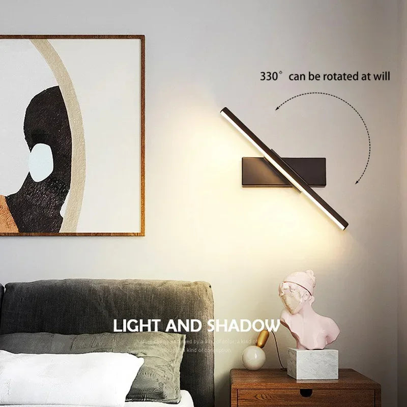 Helix Rotating LED Wall Light