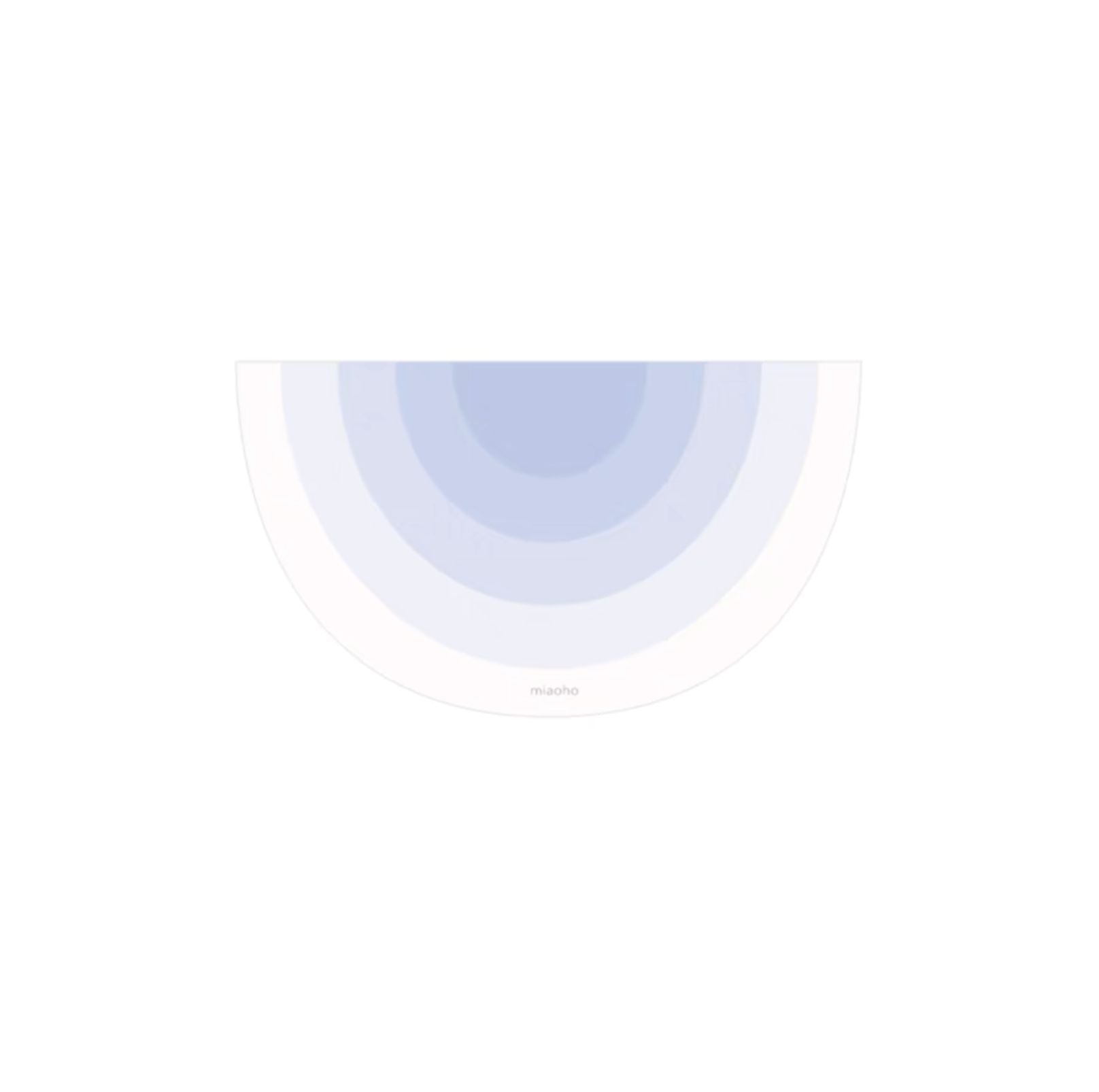 Miaoho Waterproof Semi-Circular Rainbow-Styled Pet Food Mat