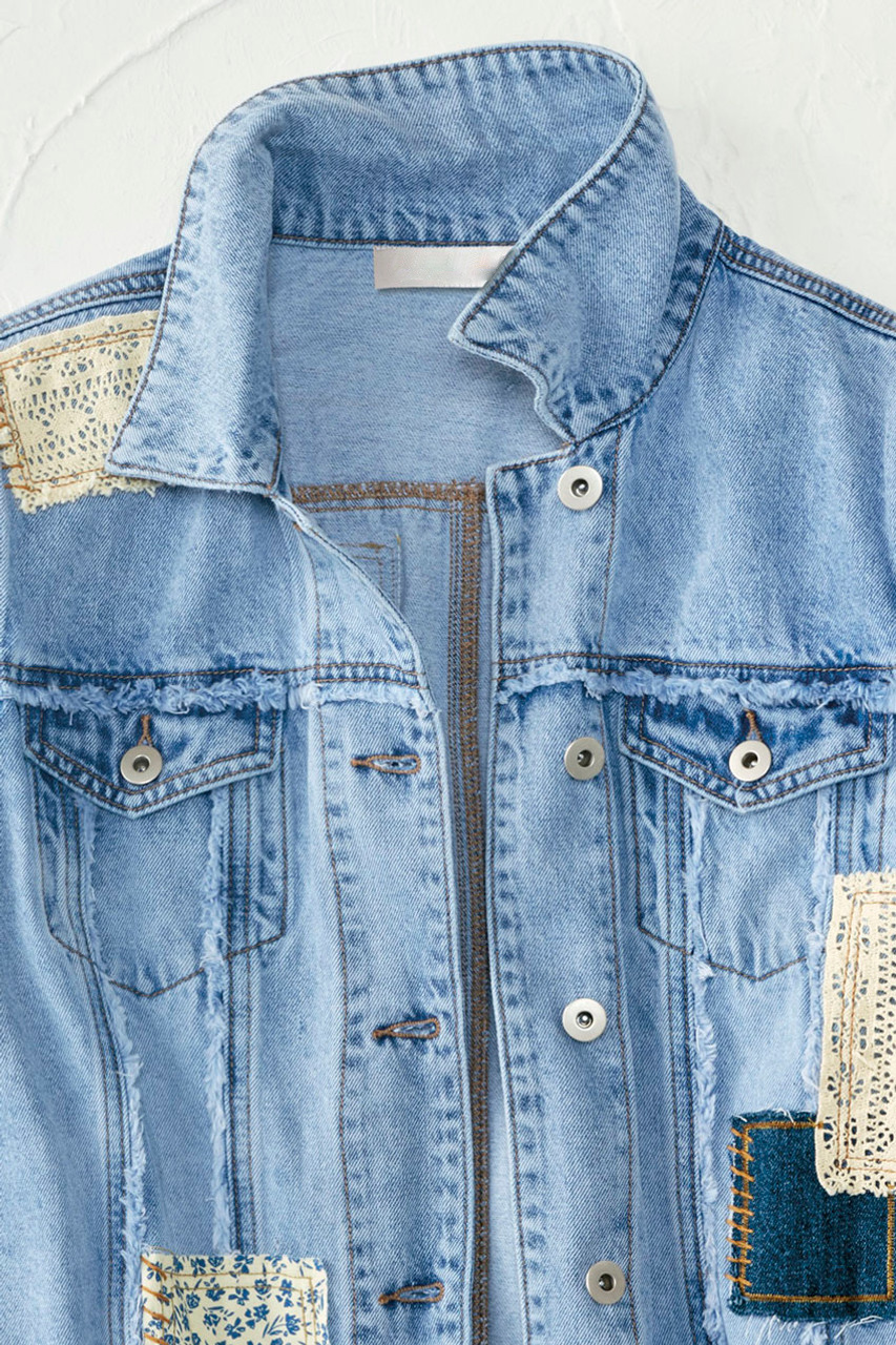 Denim & Lace Jacket
