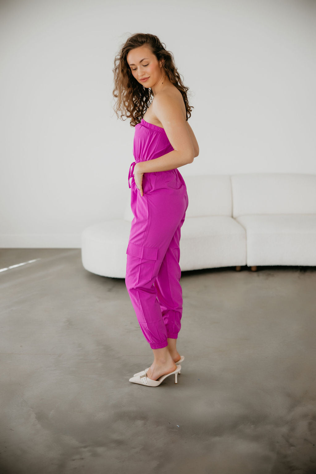 Leyla Cargo Jumpsuit