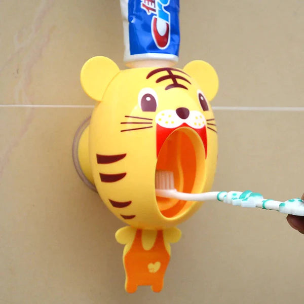 Cartoon Toothpaste Dispenser Hands-Free Toothpaste Dispenser