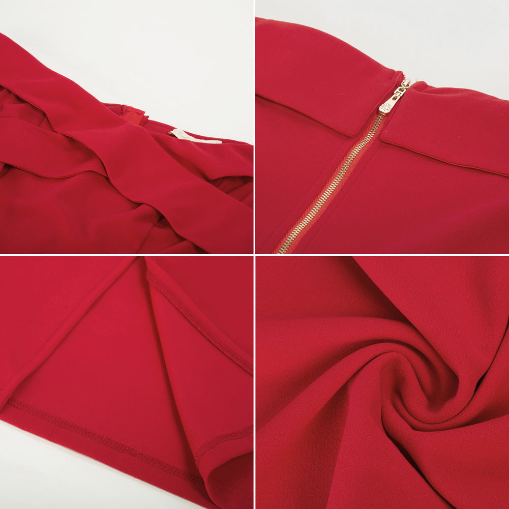 Vintage Off Shoulder V Neck Bodycon Pencil Dress Short Sleeve Homecoming Bodycon Dress Work Cocktail