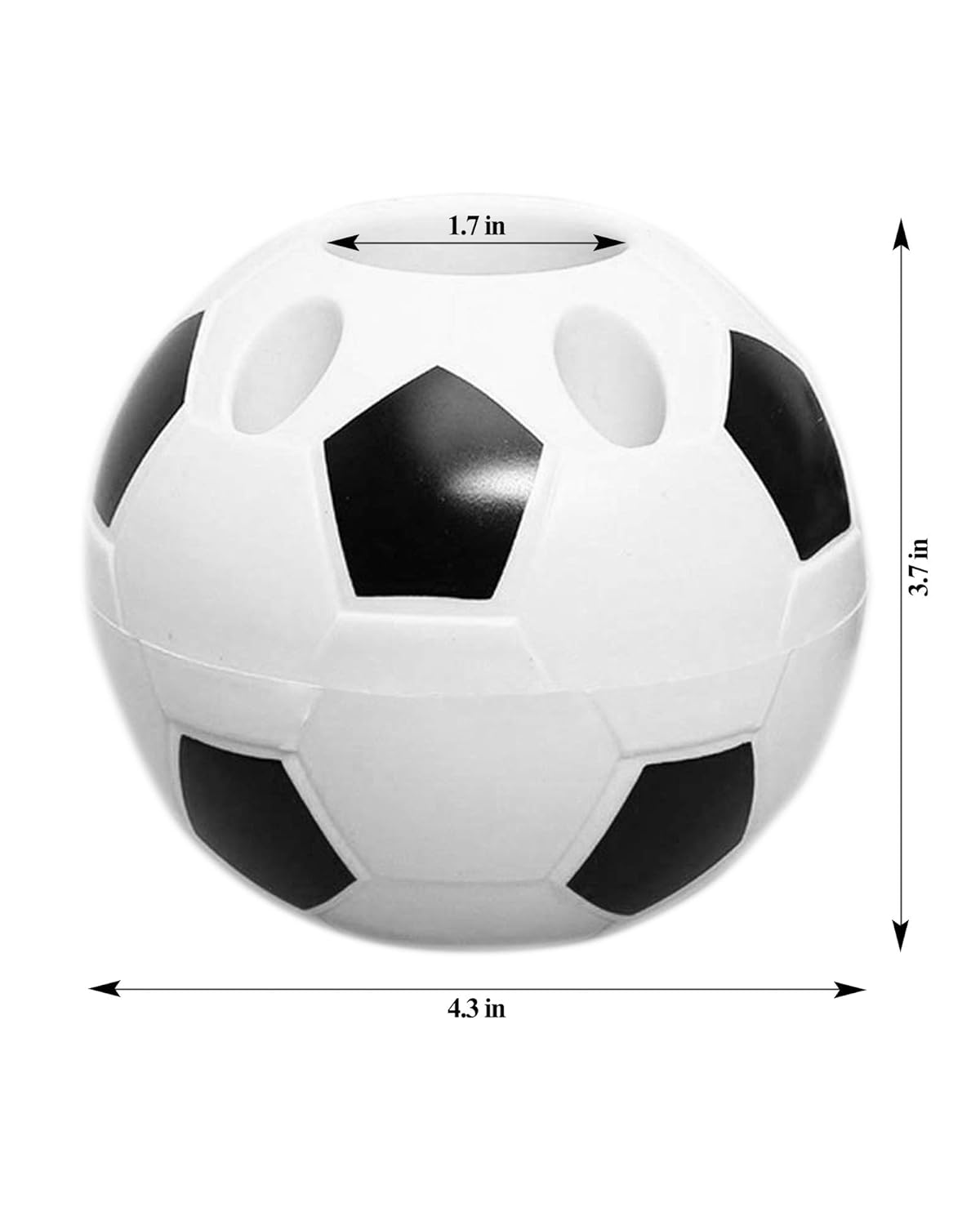 Football Shape Creative Pen Stand Holder For Home And Office