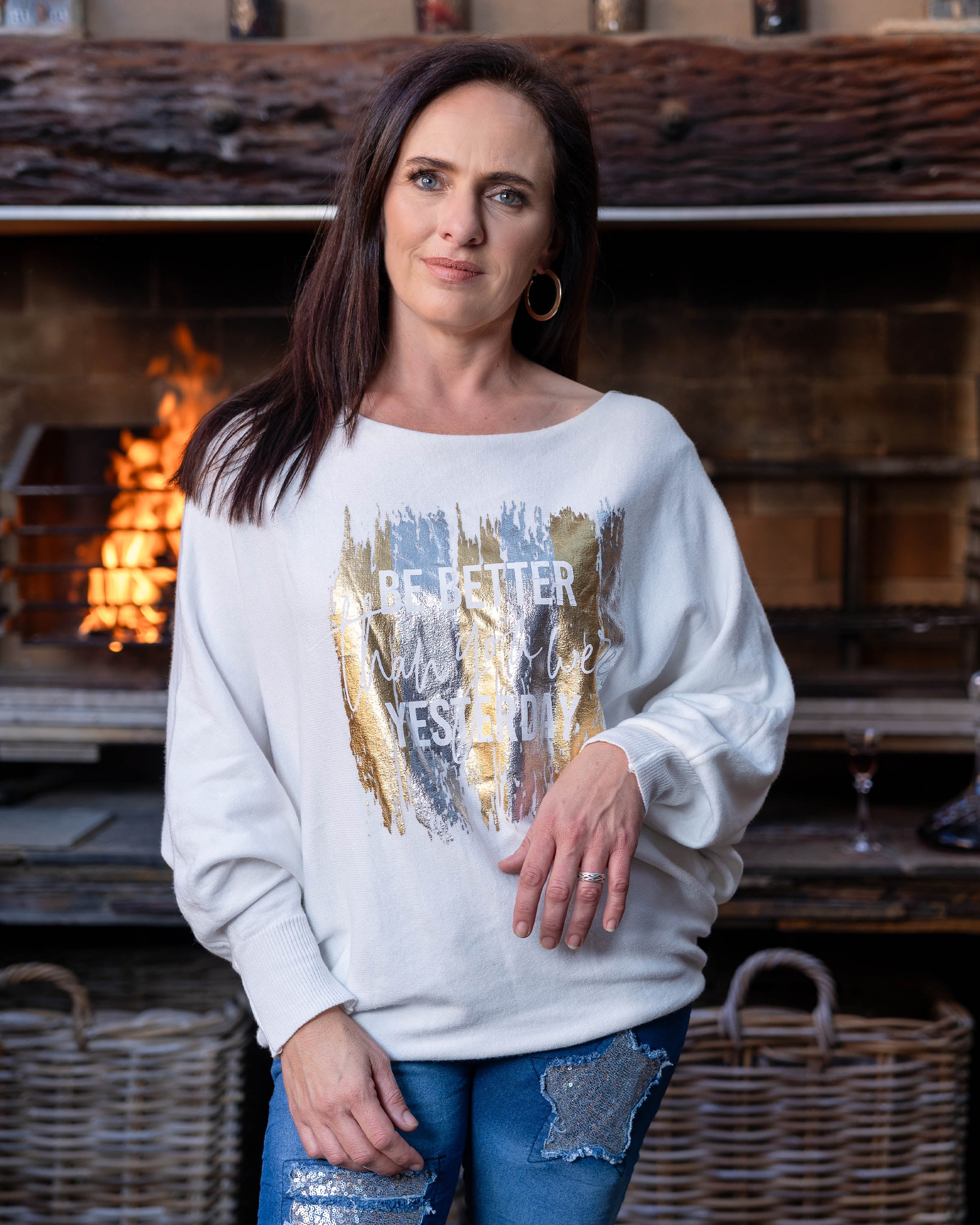 Better Than Before Knit | White