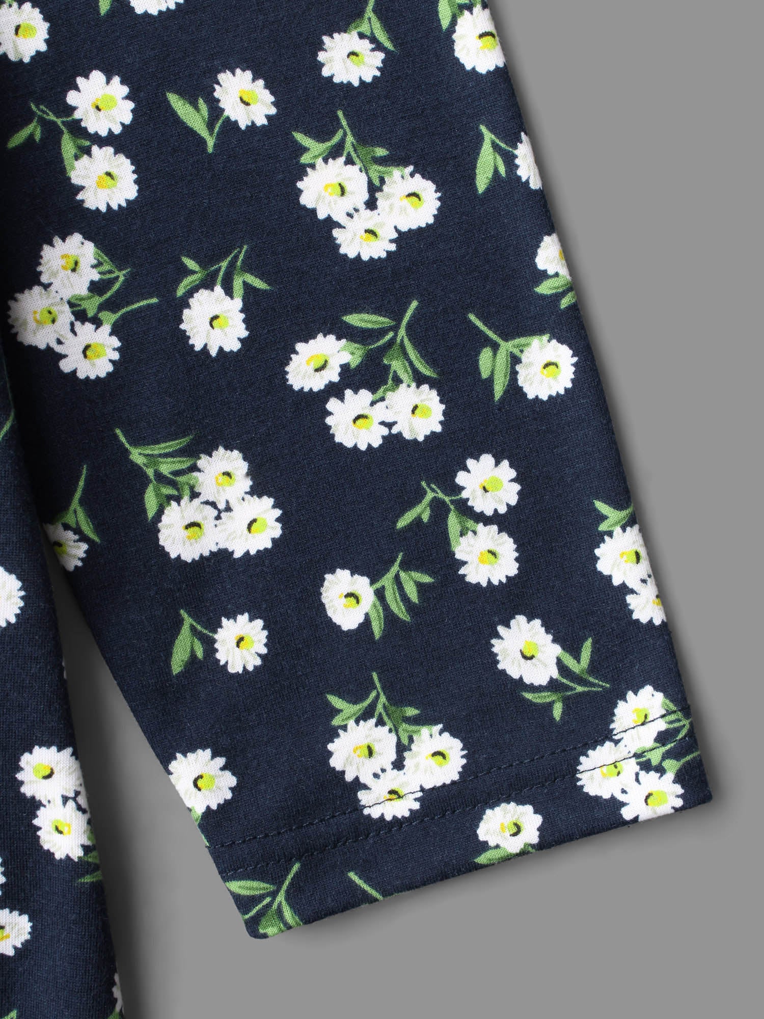 Ditsy Floral Square Neck Pocket Dress