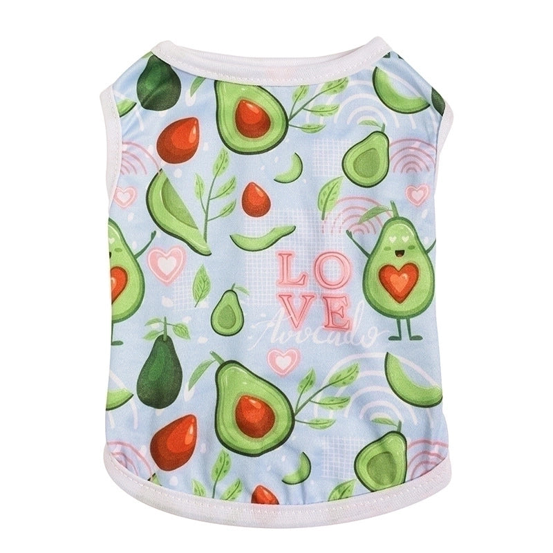 Cute Knit Strawberry Pet Clothing