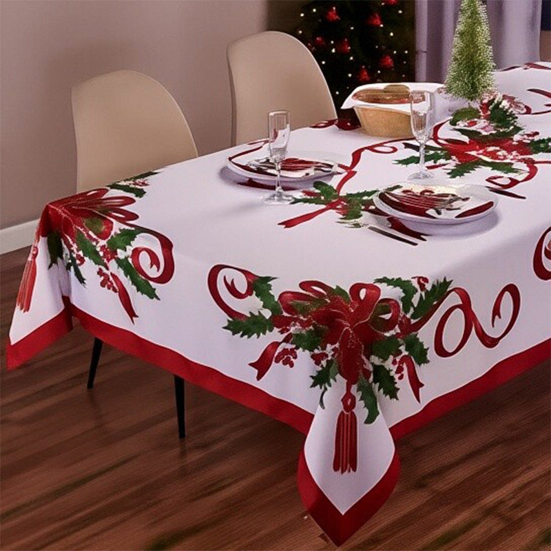 🔥 Start preparing now-Up to 50% OFF 🎄Joyful Festive Classic Christmas Tablecloth