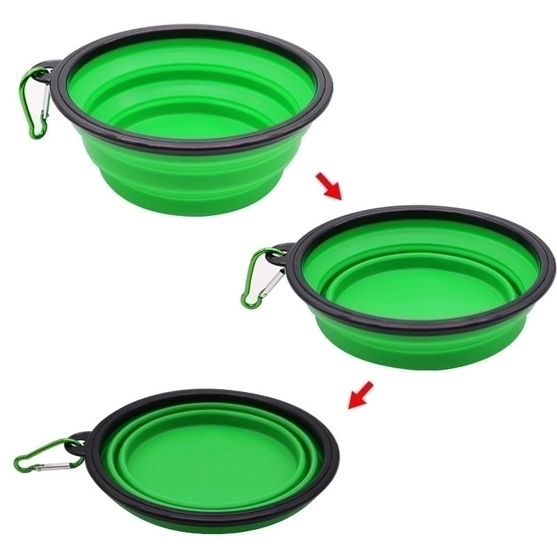 Minimalist Plastic Solid Color Pet Tableware