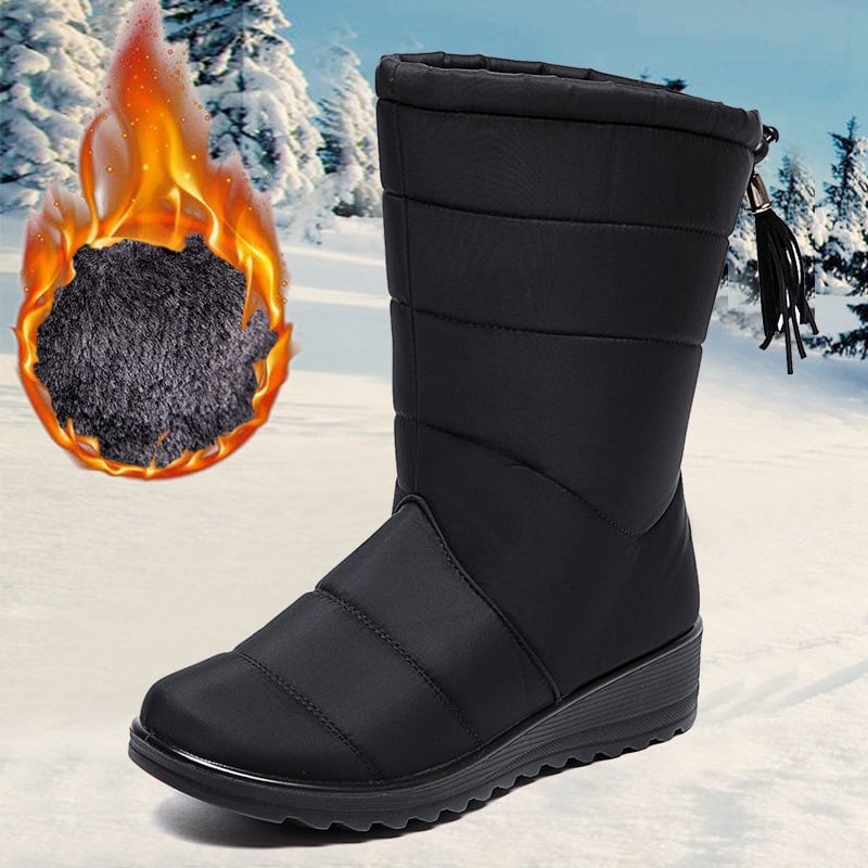 🔥Women's Waterproof Winter Warm Cotton Boots