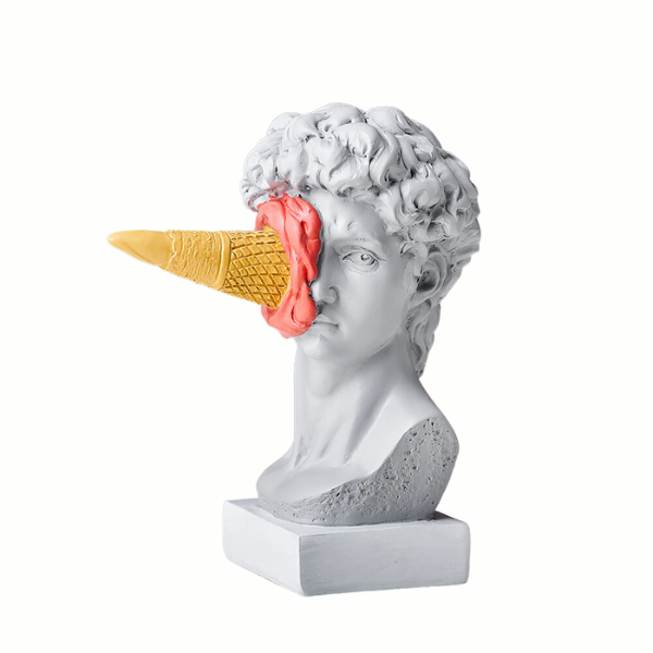 David Ice Cream Sculpture