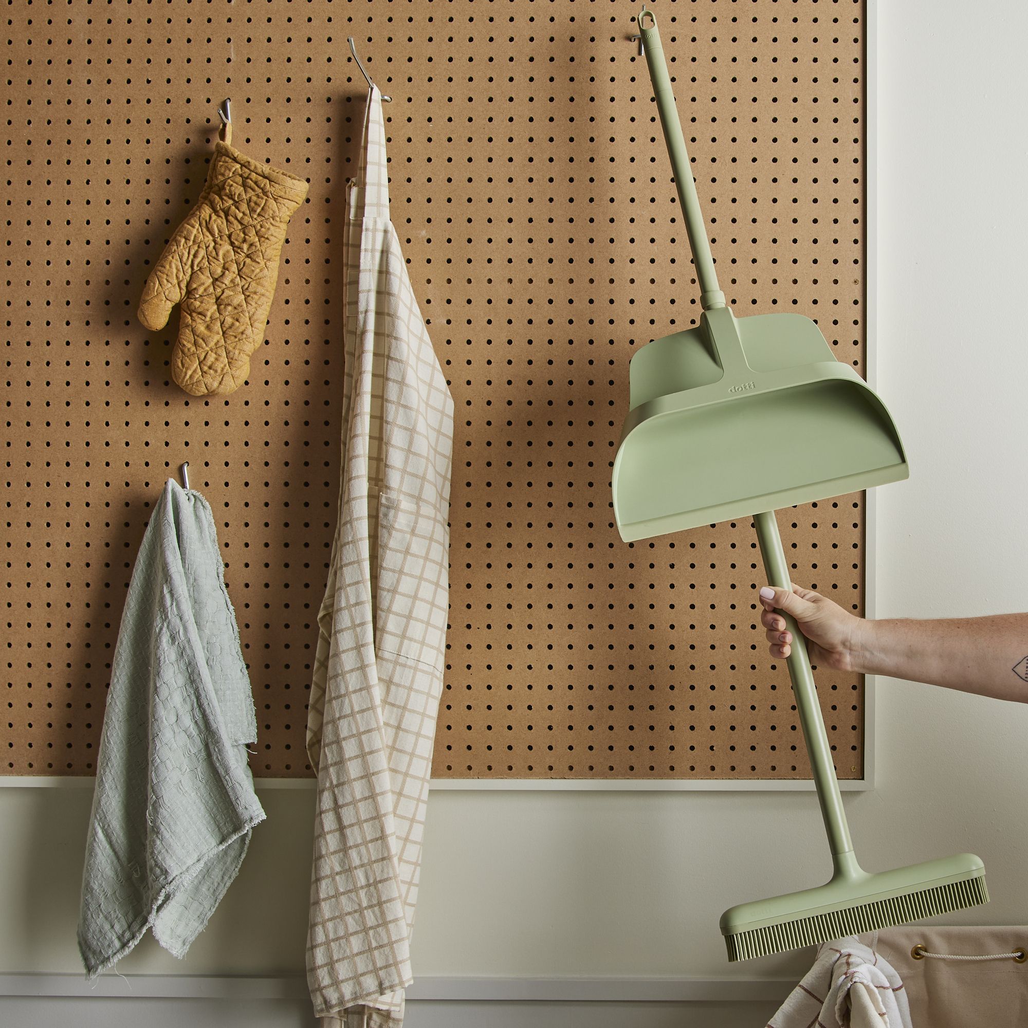 Multi-Surface Broom & Dustpan