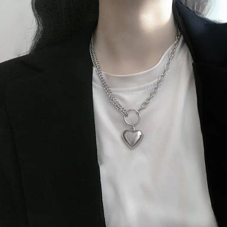 Silver Heart Locket