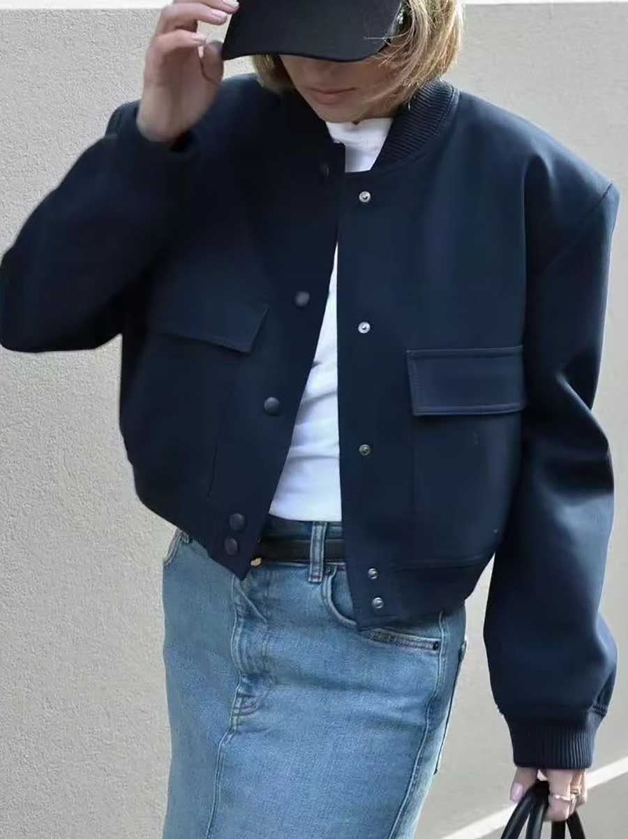 Street Personalized Flight Suit Jacket Coat Baseball Outerwear