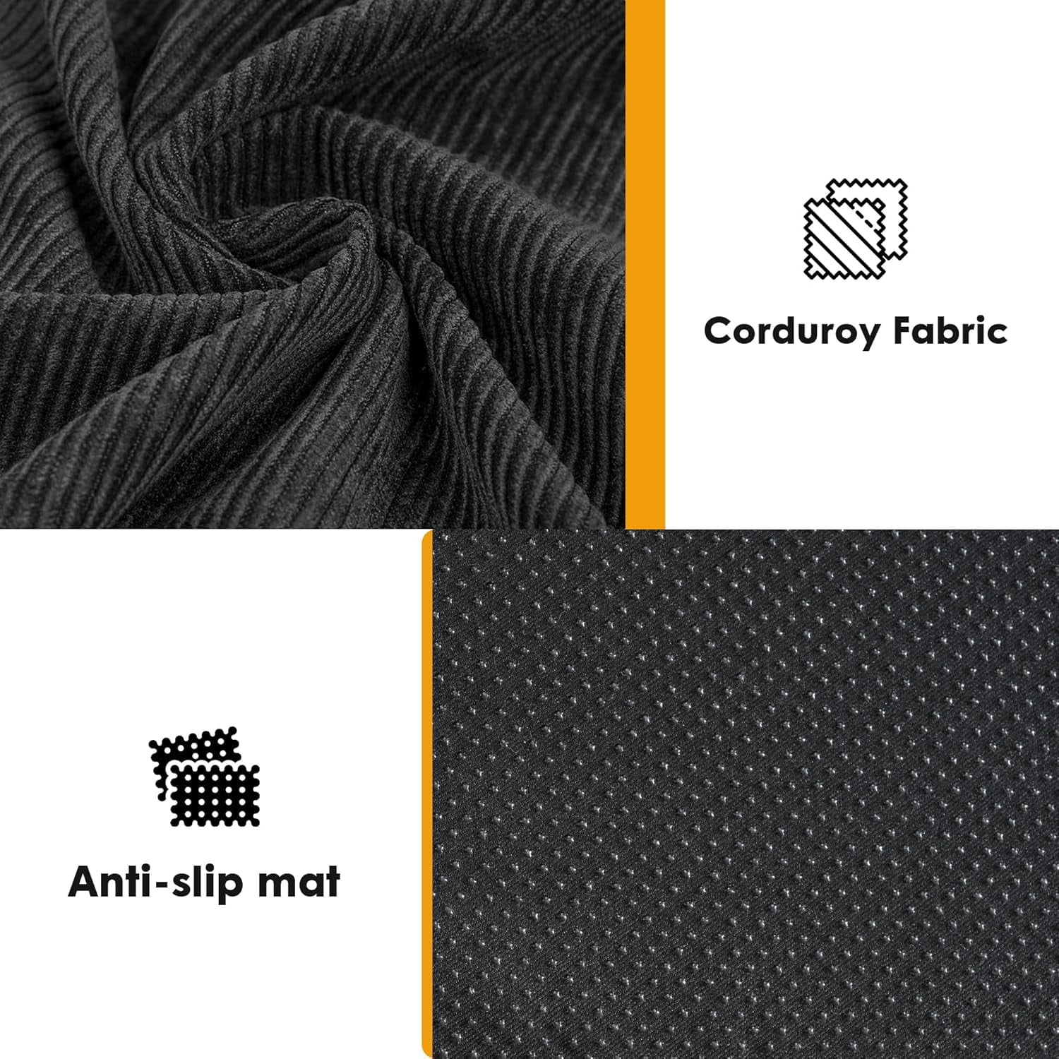 Folding Sofa Bed, 3 in 1 Convertible Sleeper Chair, Floor Couch with Back Support, Single Chair Bed for Living Room