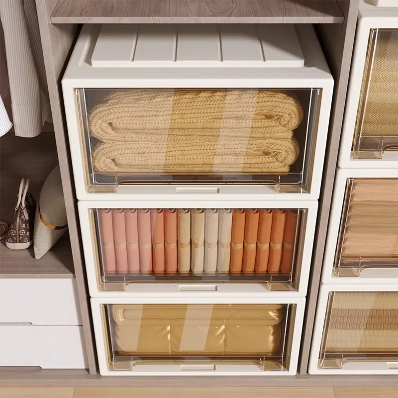 【Closet Underwear Drawer Organizer】Multifunctional Stackable Design for Efficient Storage