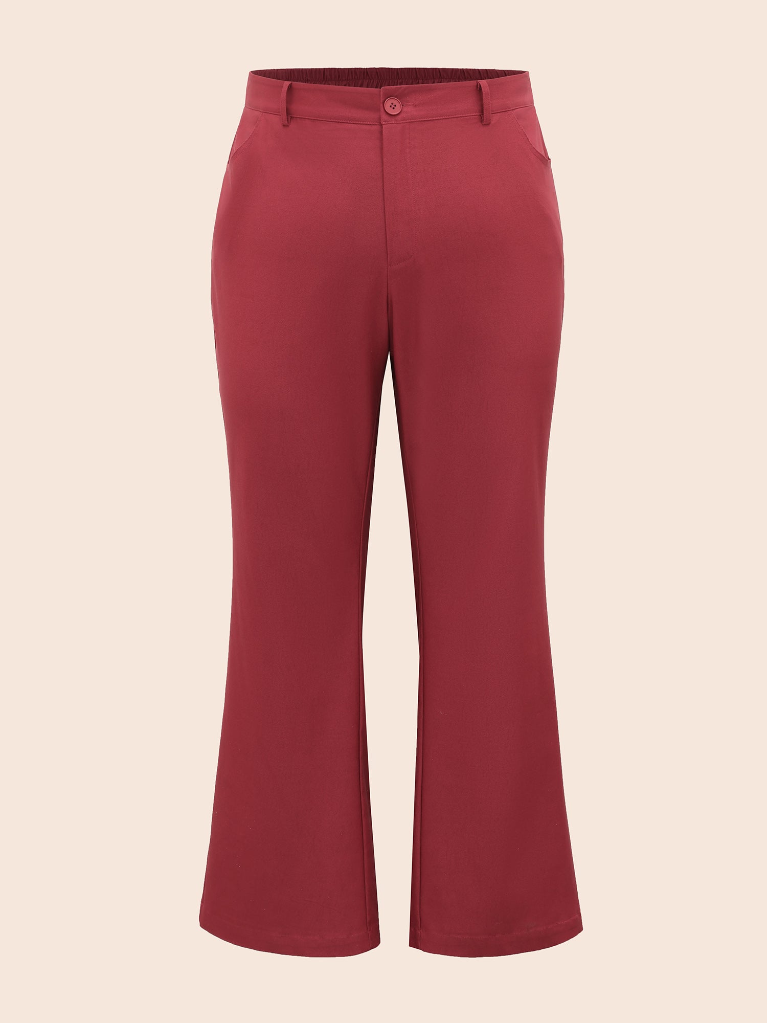 Holiday Stretchy Flared Pants