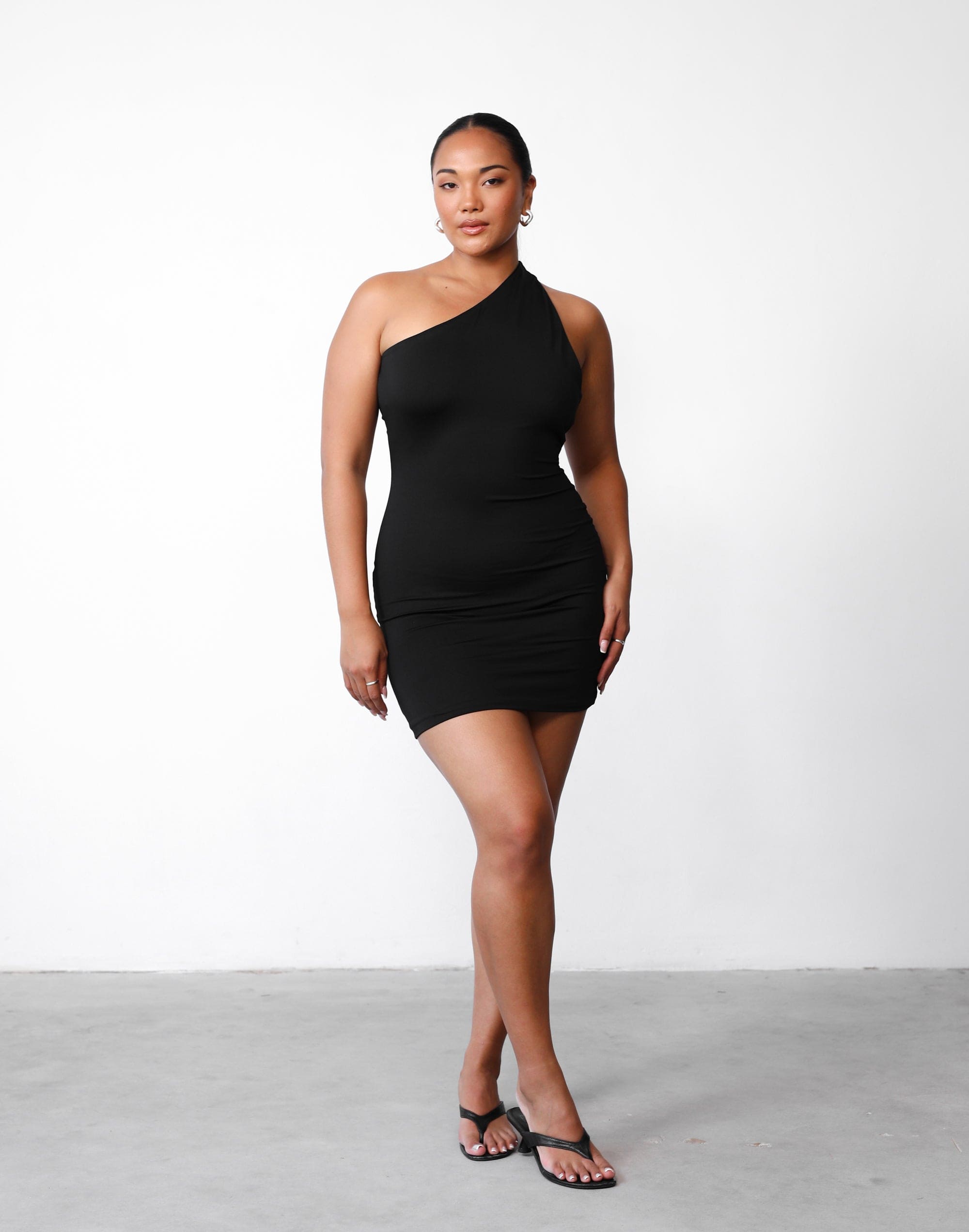 Keira Mini Dress (Black)