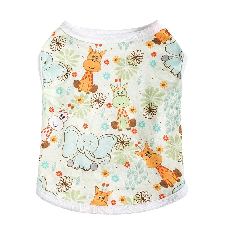 Casual Knit Watermelon Elephant Pet Clothing