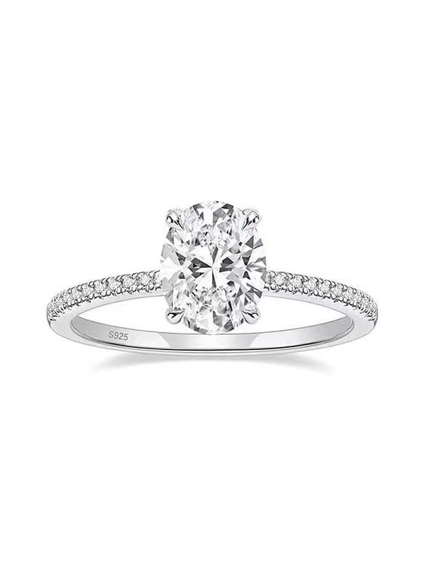 925 Sterling Silver Cubic Zirconia Ring