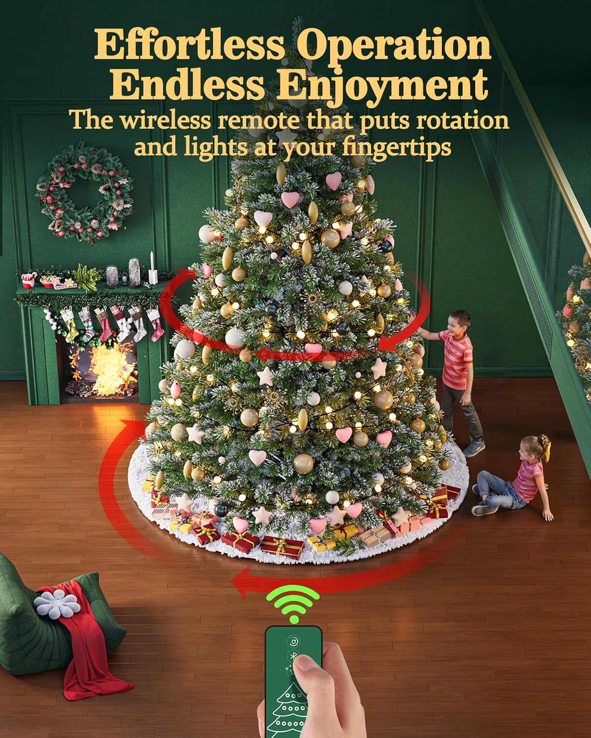 Musical Rotating Christmas Tree Stand