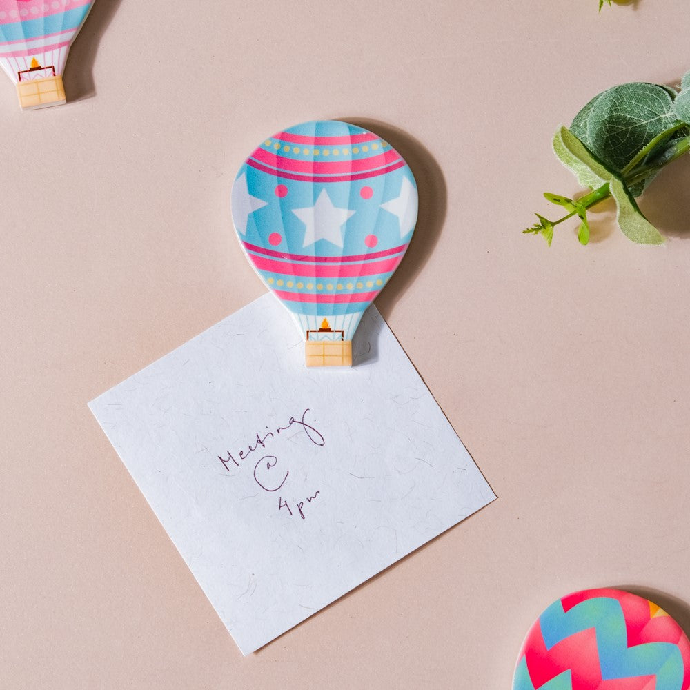 Starshine Hot Air Balloon Fridge Magnet