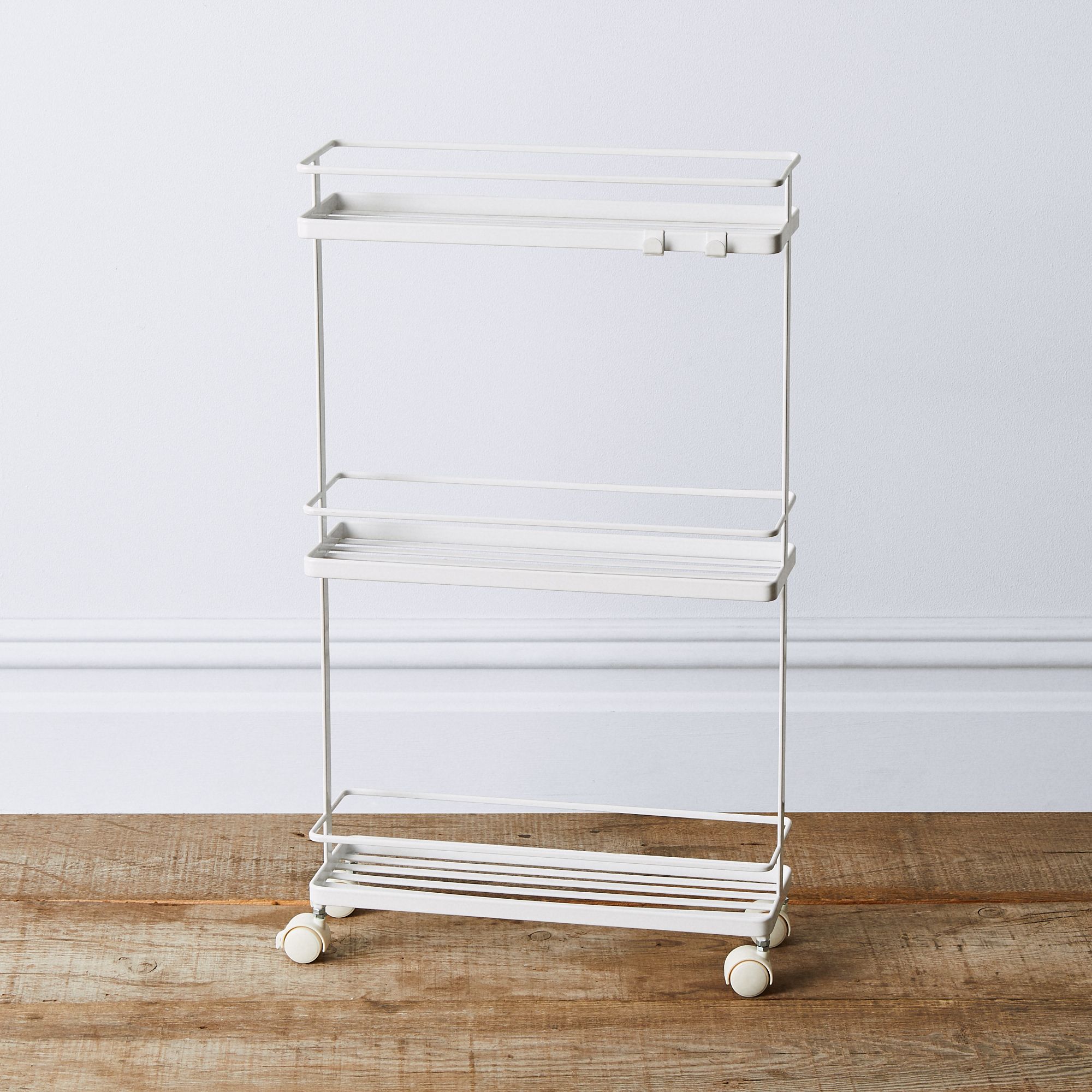 Fit-Anywhere Steel Narrow Rolling Storage Cart