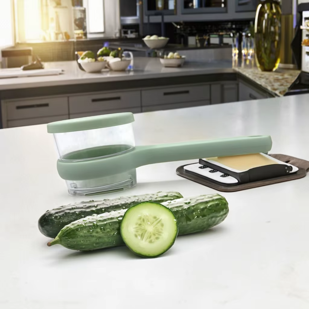 New Arrival Multi-Functional Handheld Peeler for Fruits Vegetables Large Capacity Plastic Metal Home Storage Tool Popular Square