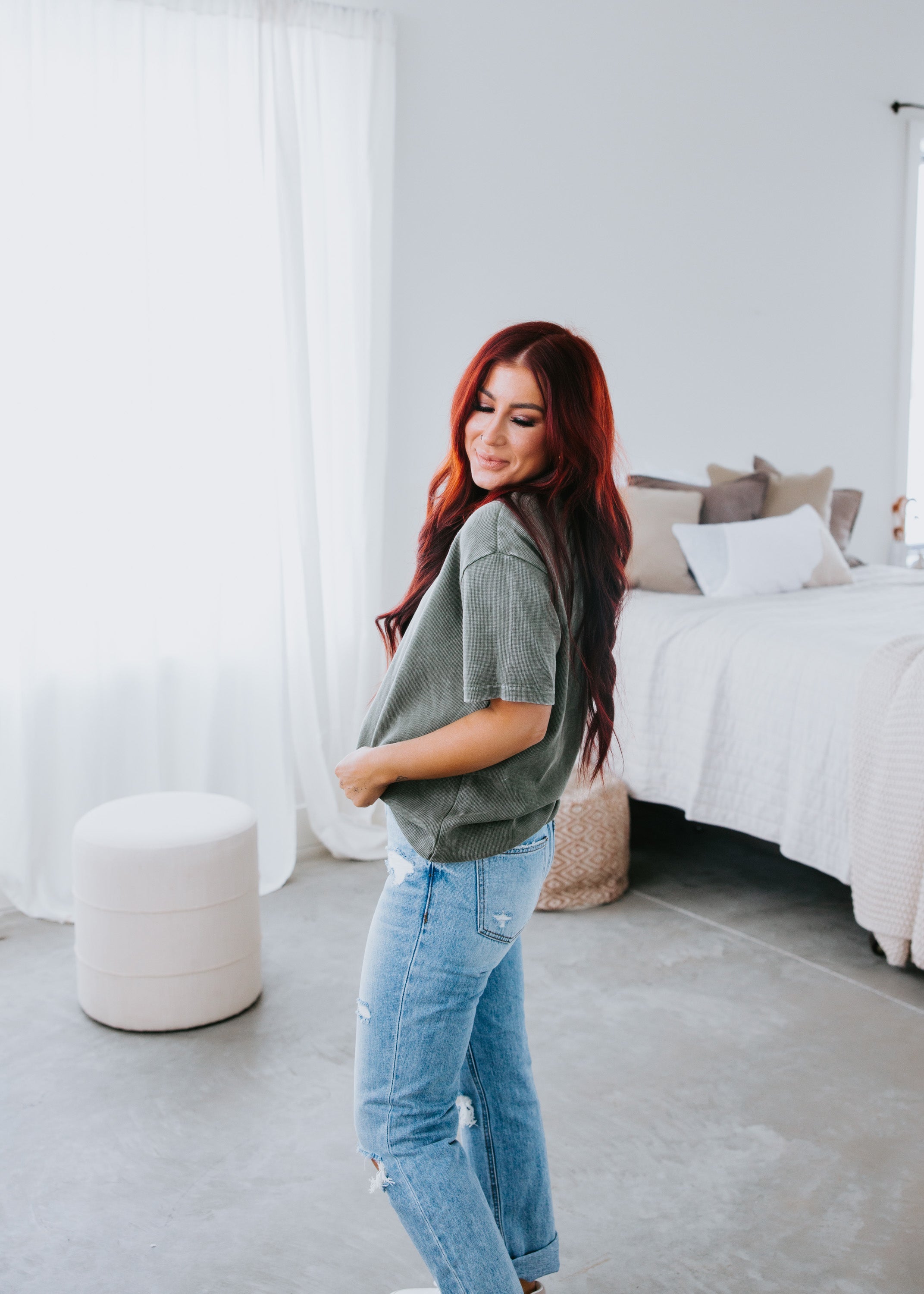 Westin Waffle Tee by Chelsea DeBoer