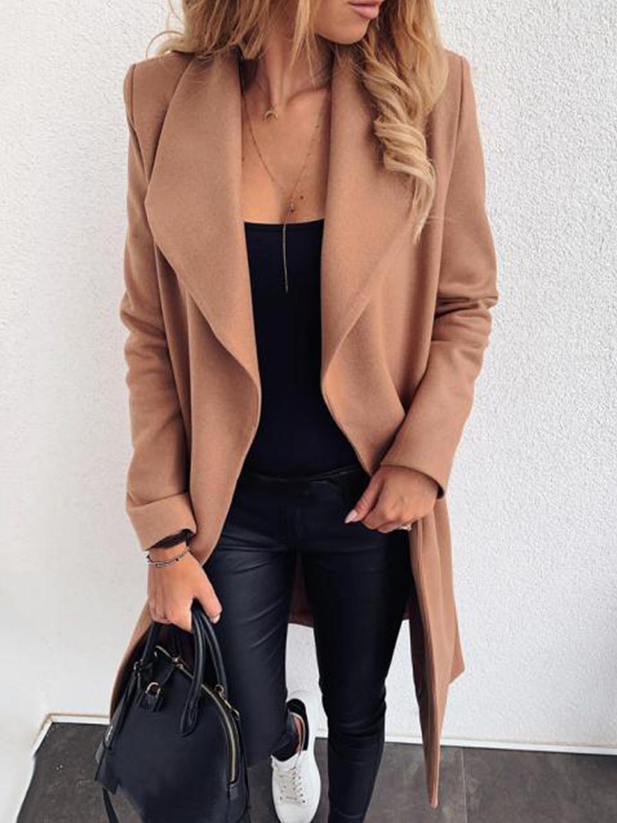 Belt Pocket Coat