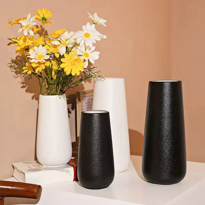 Minimalism Style Table Centerpiece Ceramic Vase Home Decor Decorative Living Room Vase for Flower