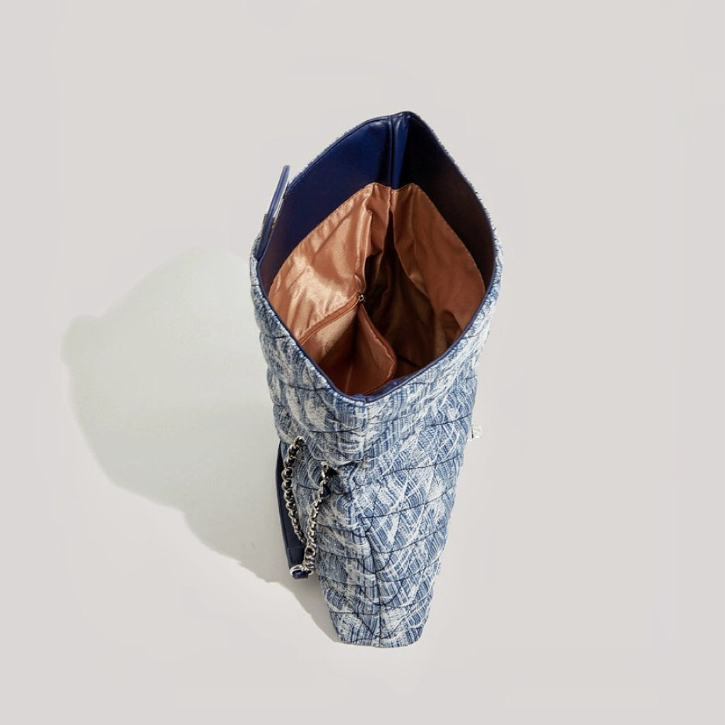 Chain Denim Bag