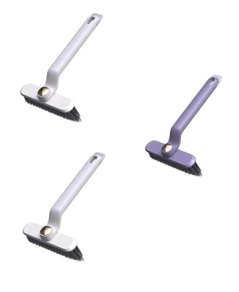 Multi-function rotating crevice cleaning brush