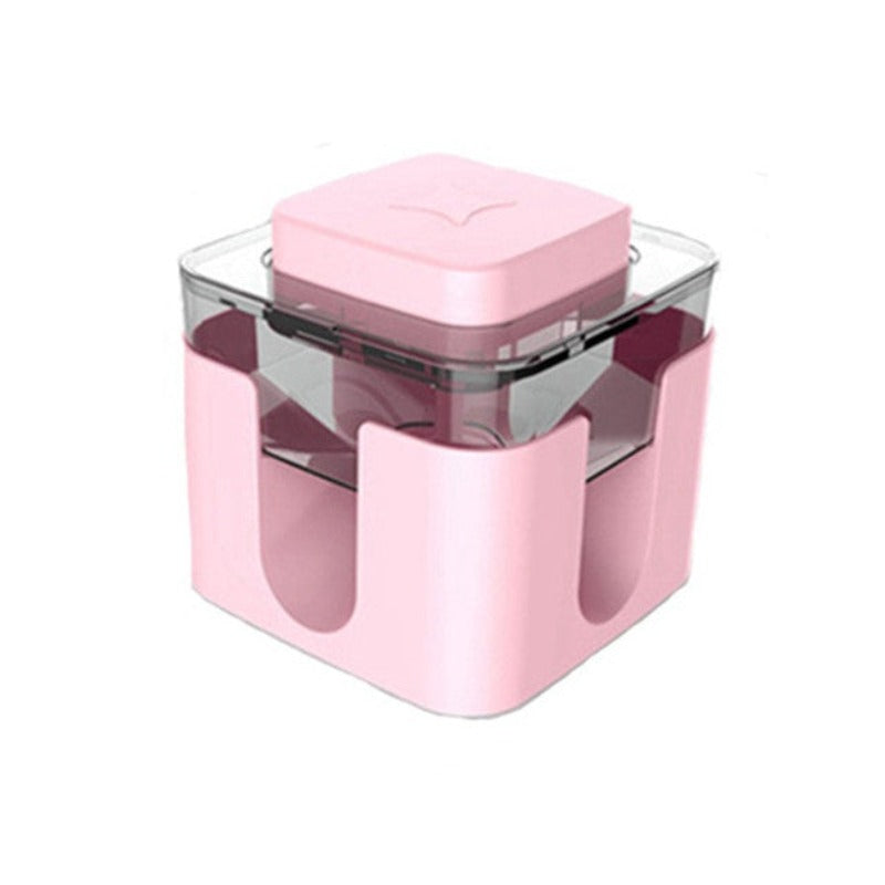 Instant Non-Electric Slow Feeder With Button