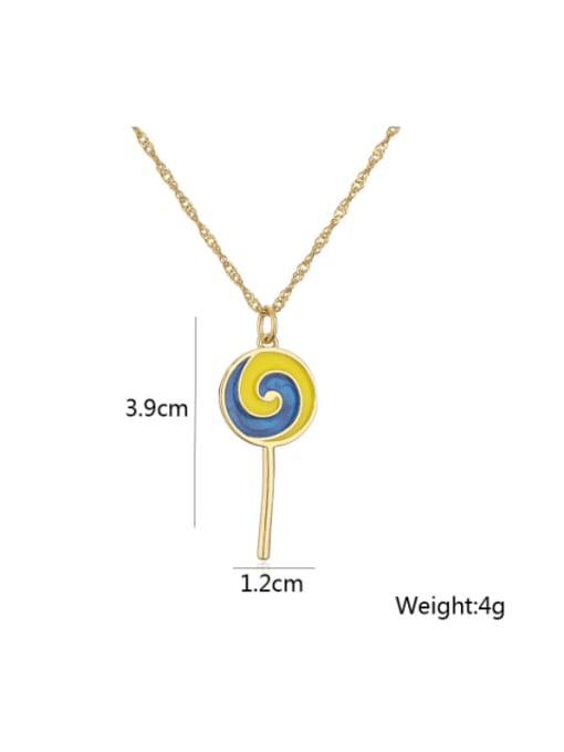 Lollipop Pendant & Chain