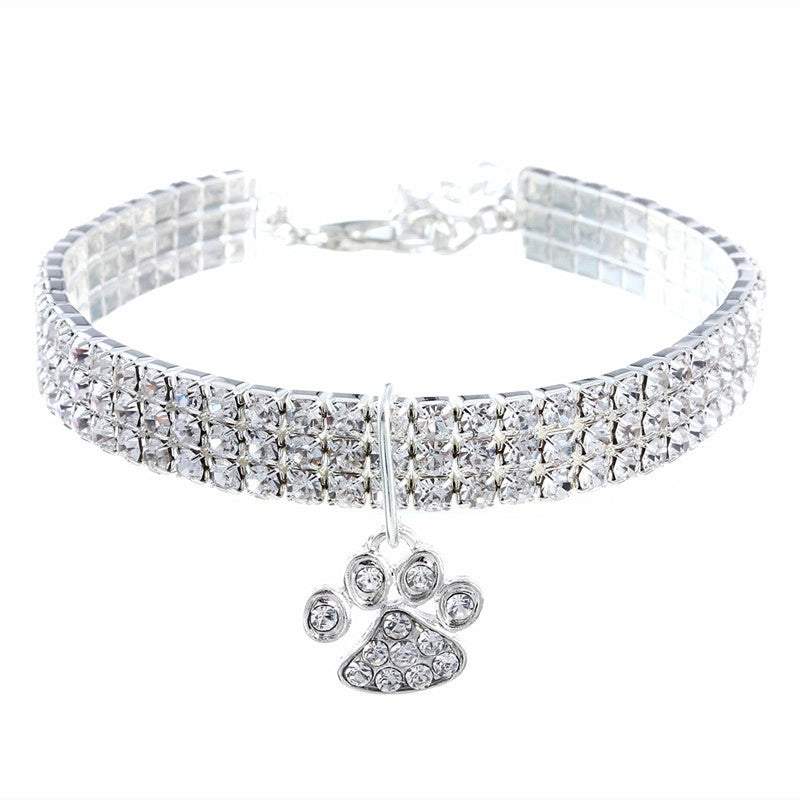 Minimalist Classic Style Alloy Solid Color Pet Collar