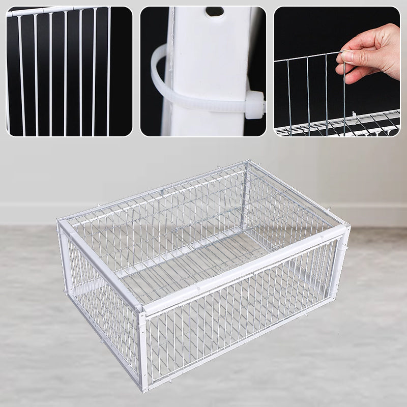 AutoTrap Bird Cage Rabbit Cage Mouse Cage - Enter Only. Do Not Leave