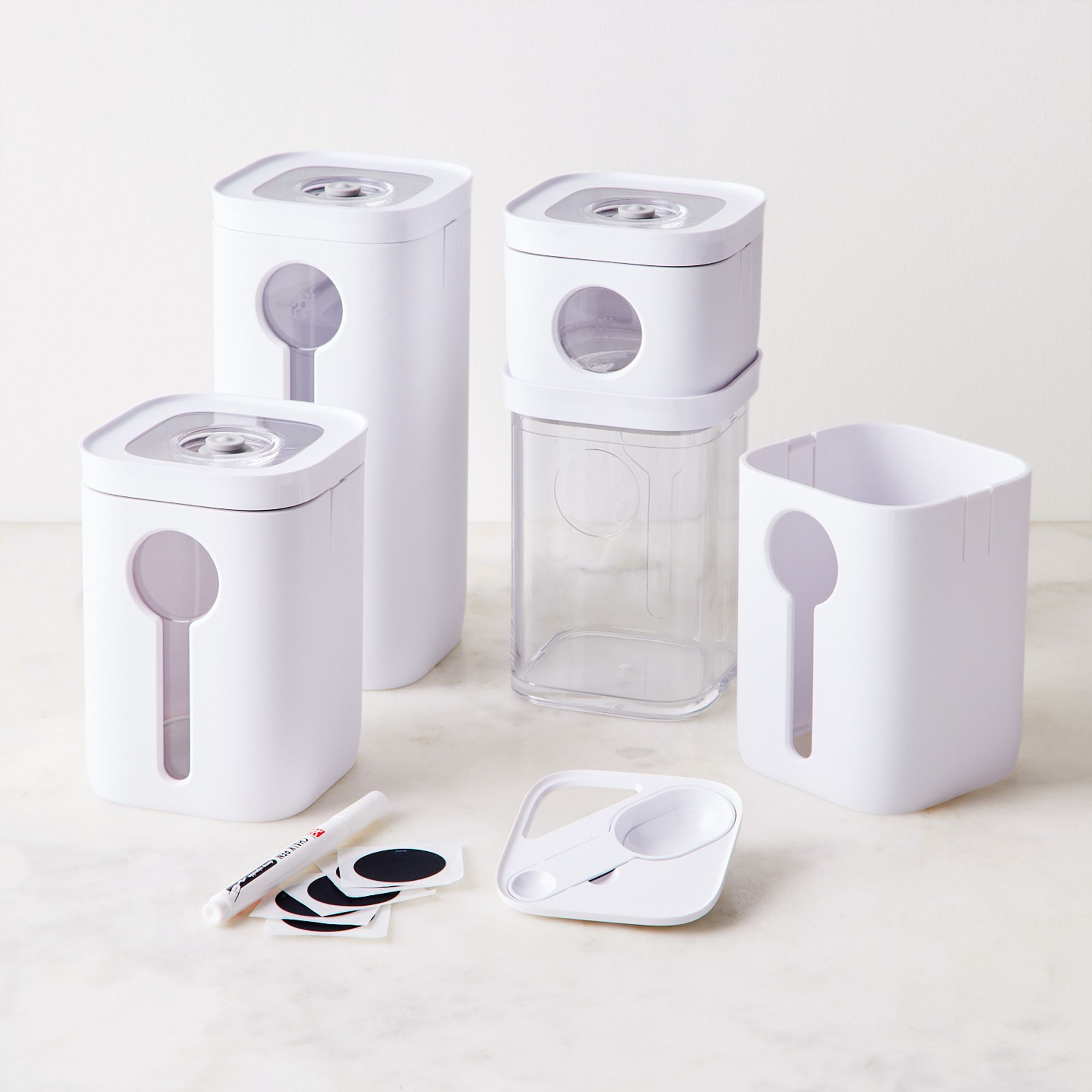 Cube Storage Containers 6 Piece Set