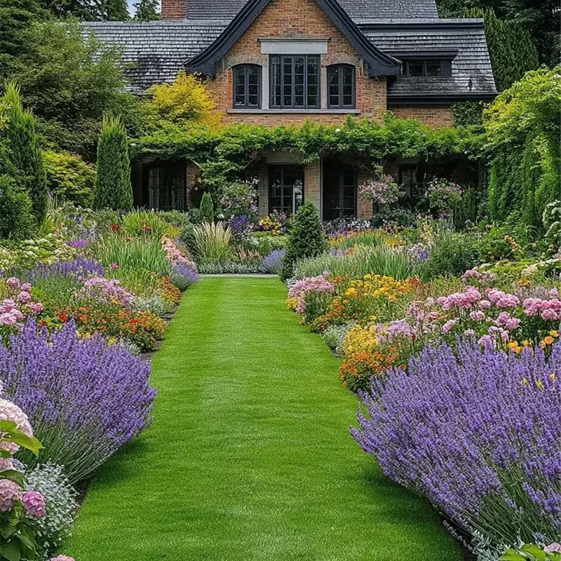 🔥 🌱 Evergreen dwarf grass seed for four seasons🌾 | Create your perfect lawn here🌼