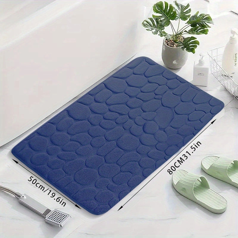 New Bathroom Non-slip Mat Shower Room Bathroom Floor Foot Mat Toilet Bathroom Waterproof Mat