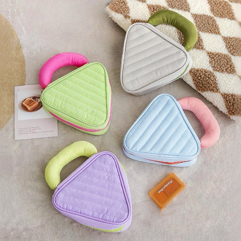 Puffy Candy Triangle Mini Bag