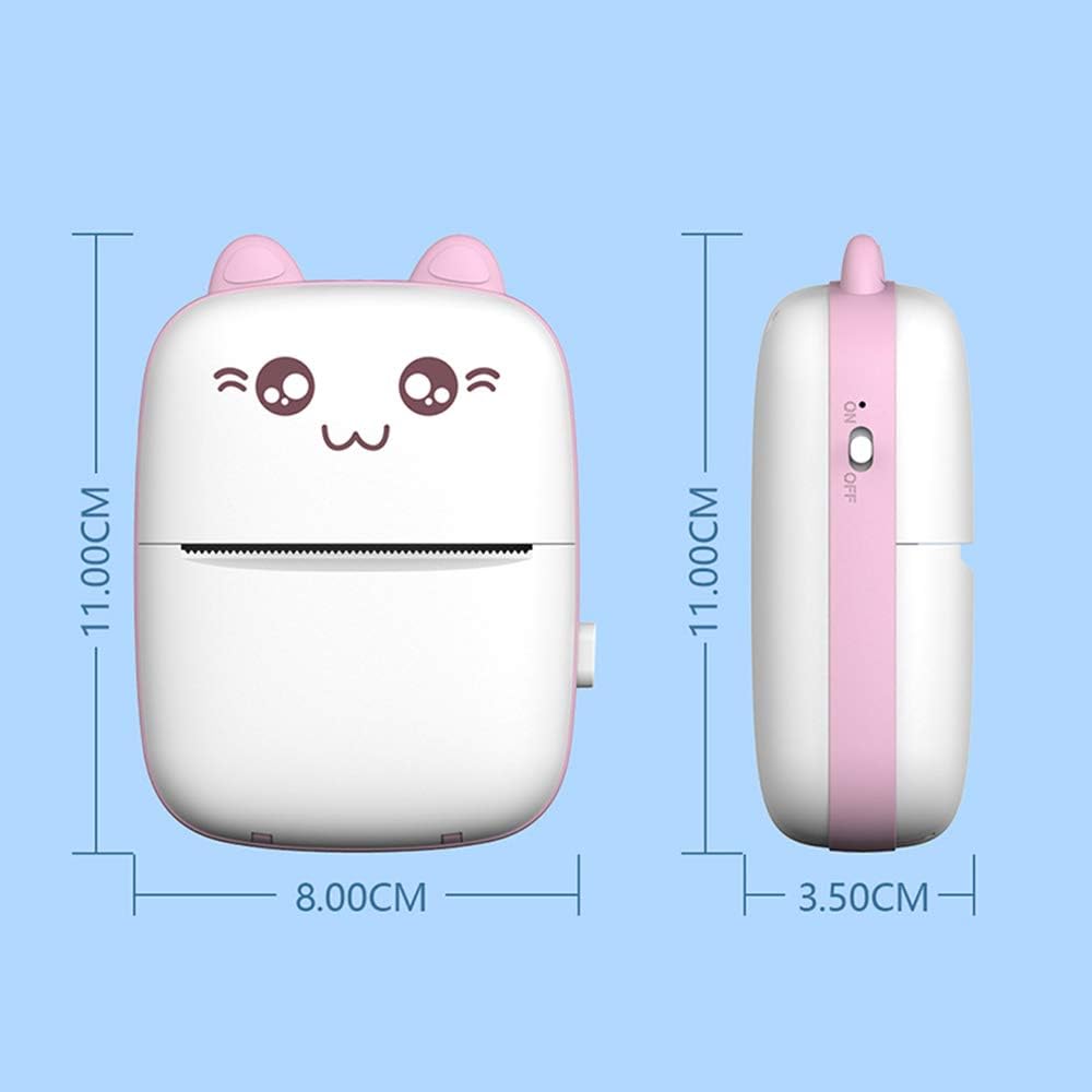 Portable Thermal Mini Photo Printer. Mini Pocket Printer