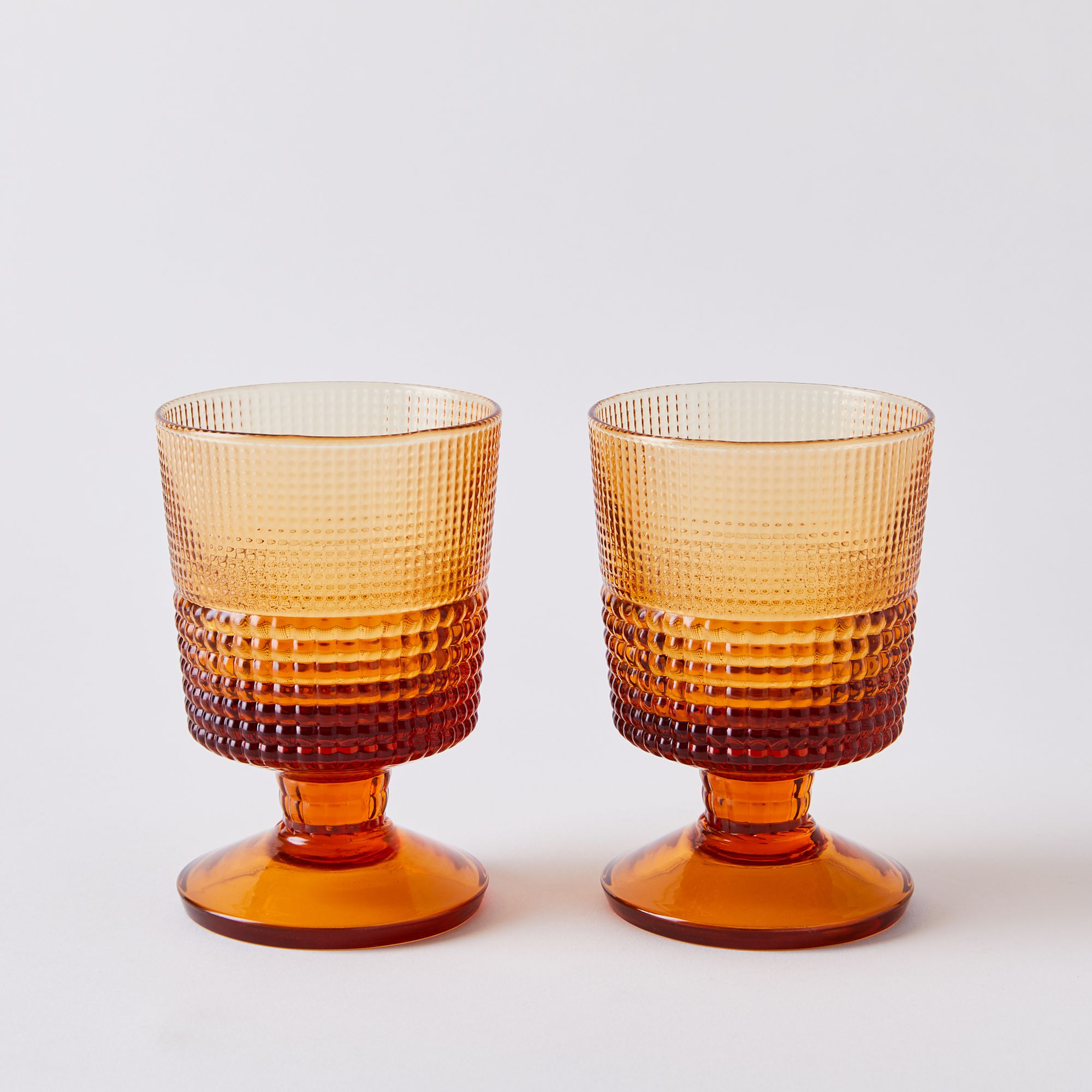 Italian Retro Goblets, Set of 2