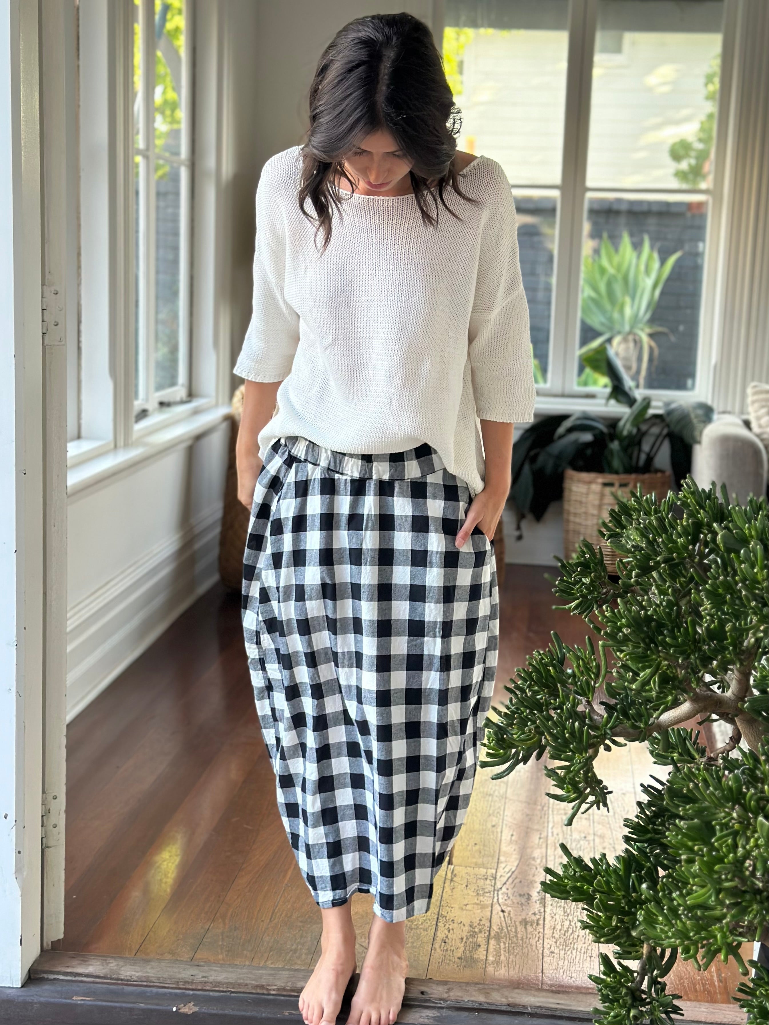 black check