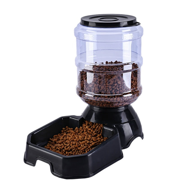 Adjustable Dog Food & Water Automatic Feeder